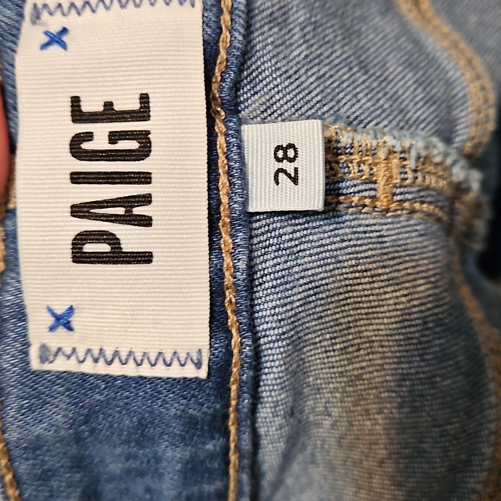 NWT PAIGE High-Rise Bell Canyon Flared Jeans - Picture 9 of 12